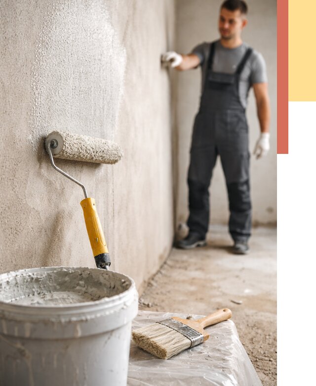 Нанесение бетоноконтакта на стены в Кирове от 4352 руб. быстро и недорого | ОТДЕЛОЧНИК-Кри