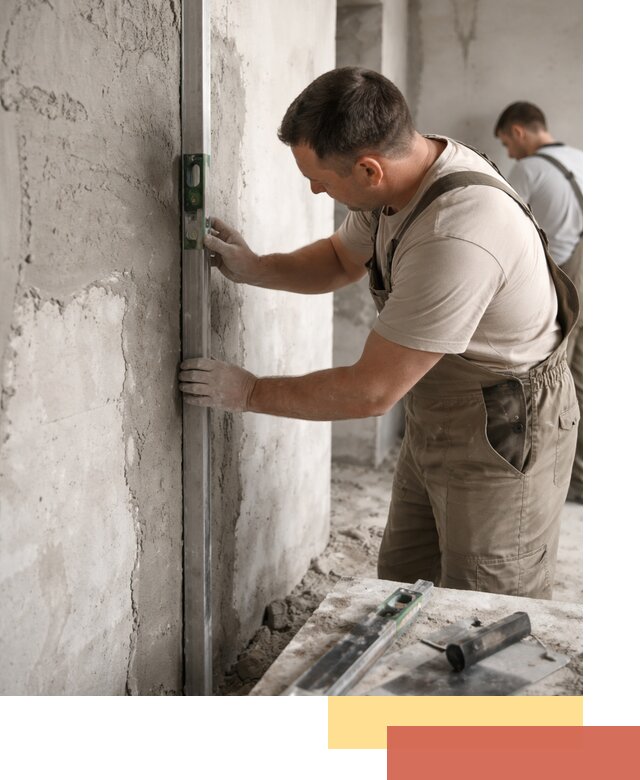 Установка штукатурных маяков в Кирове с гарантией качества