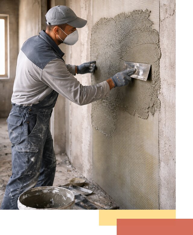 Штукатурка стен по сетке в Кирове под ключ качественно и быстро