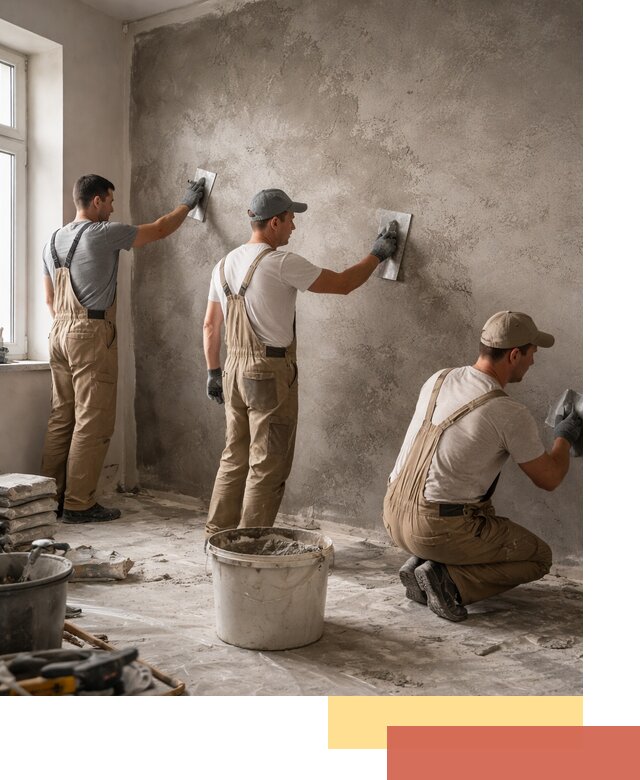 Декоративная штукатурка под бетон в Кирове для стен и потолков