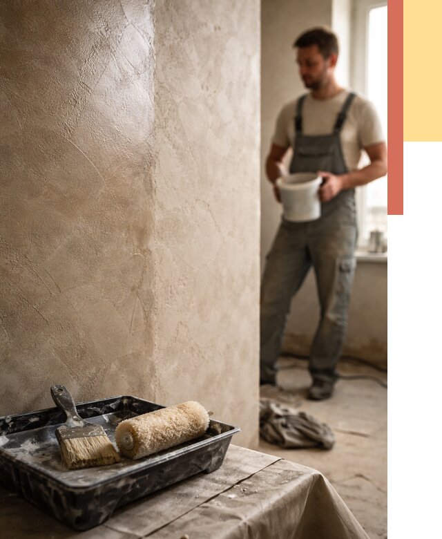 Нанесение воска на штукатурку в Кирове от 3627 руб. | Услуги ОТДЕЛОЧНИК-Кри