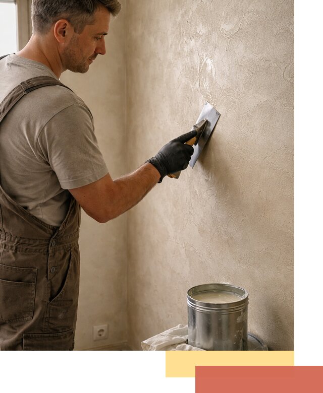 Нанесение воска на штукатурку в Кирове для защиты и блеска