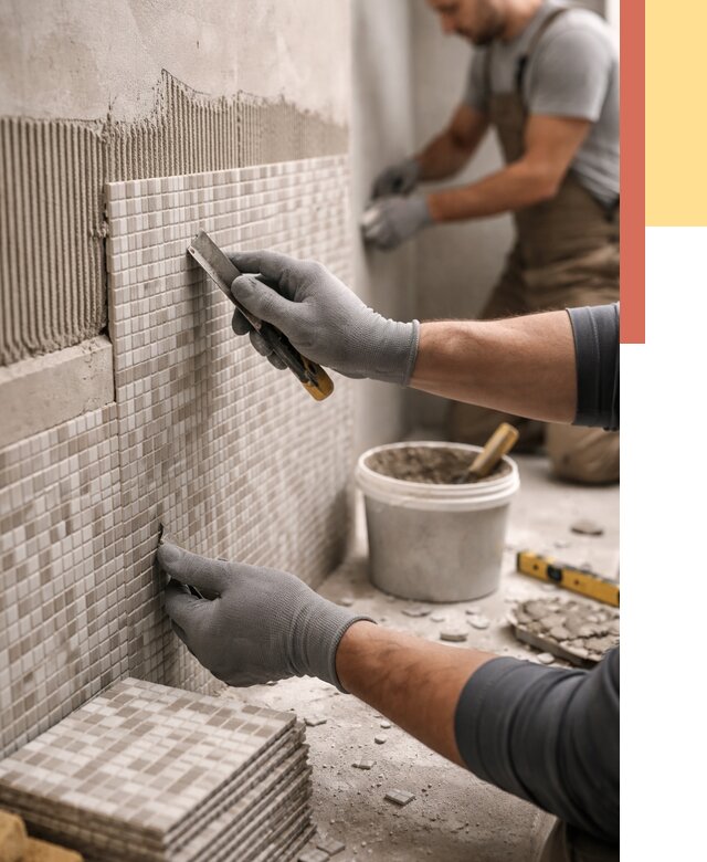 Облицовка стен мозаикой в Кирове от 3316 руб/м2 — укладка мозаики на стены | ОТДЕЛОЧНИК-Кри