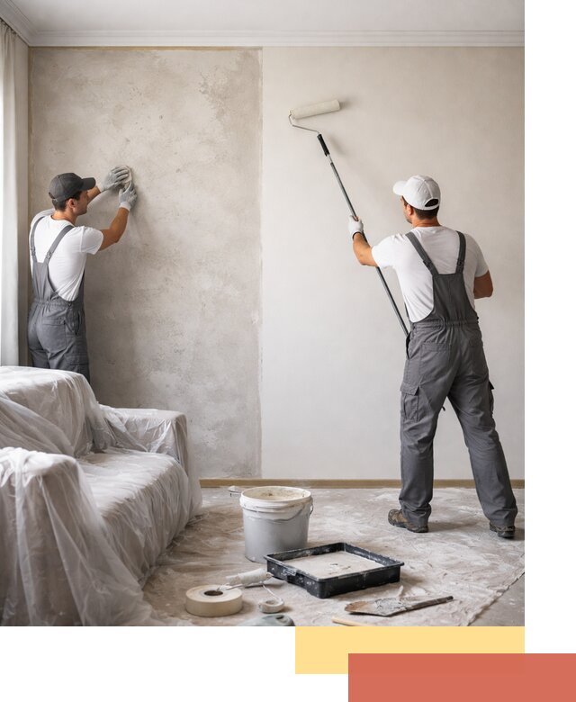 Покраска стен антивандальной краской в Кирове