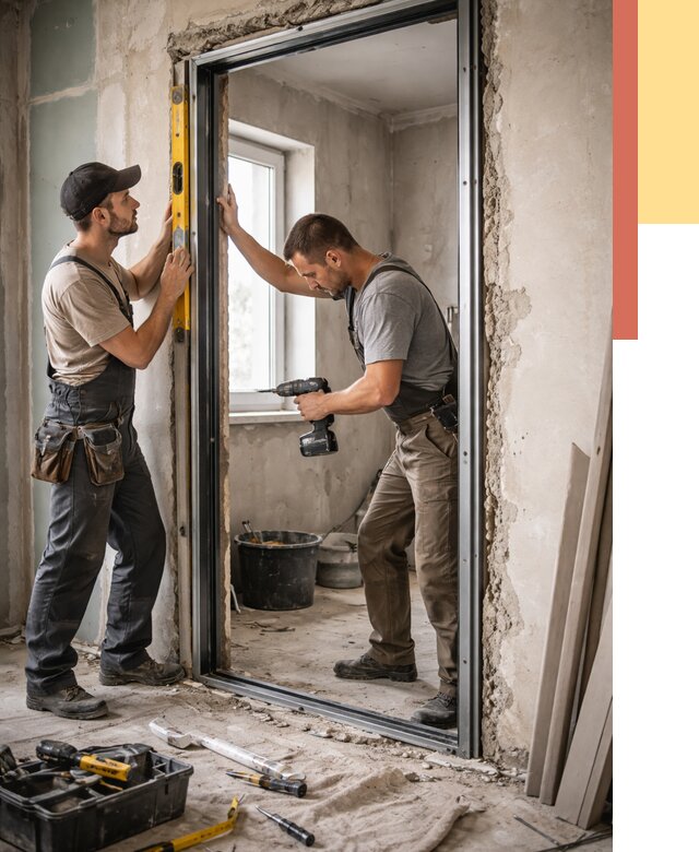 Закладка дверного проема в Кирове от 3627 руб. — быстро и недорого | ОТДЕЛОЧНИК-Кри