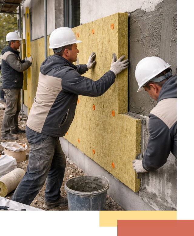 Утепление стен минватой в Кирове — тепло и звукоизоляция