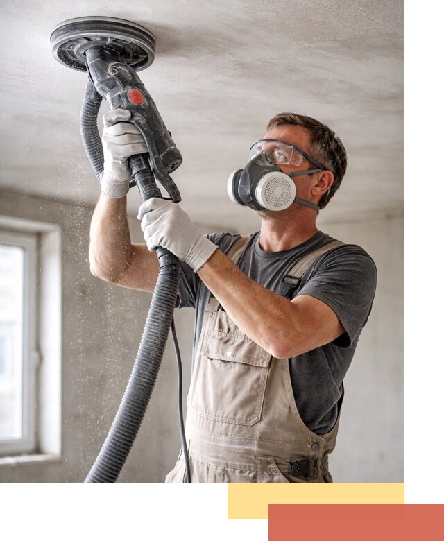 Шлифовка потолка в Кирове — качественная подготовка под отделку