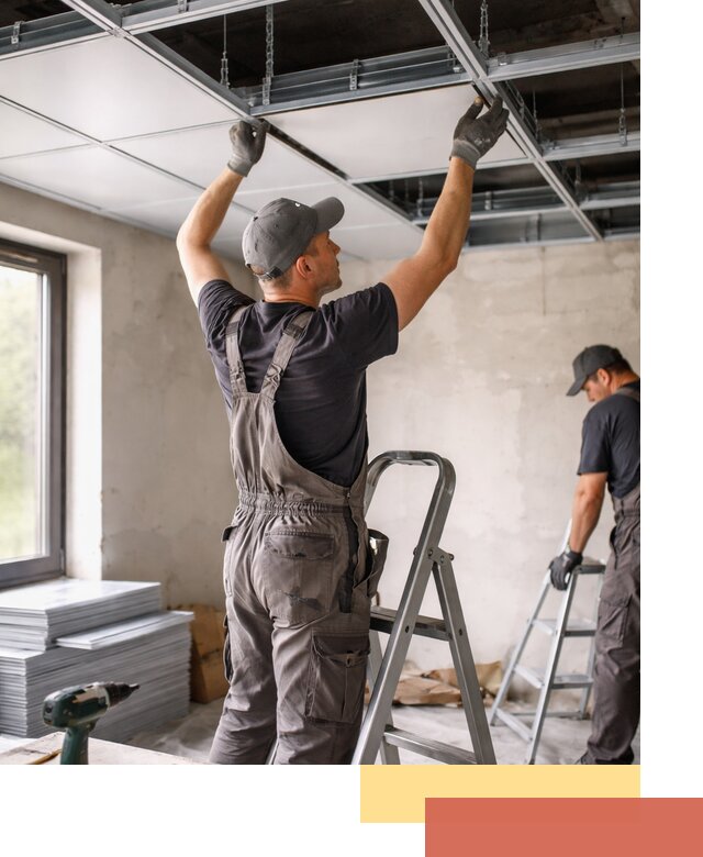 Монтаж кассетного потолка в Кирове качественно и быстро