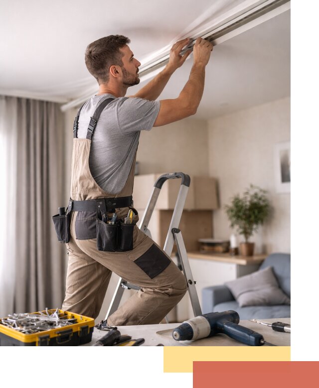 Ремонт натяжных потолков в Кирове — качественно и оперативно