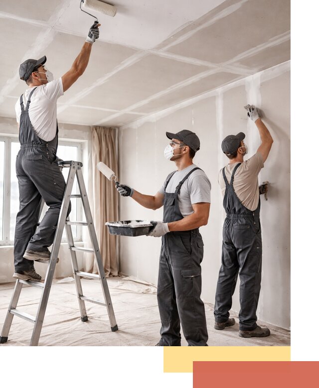 Покраска потолка из гипсокартона в Кирове качественно и недорого