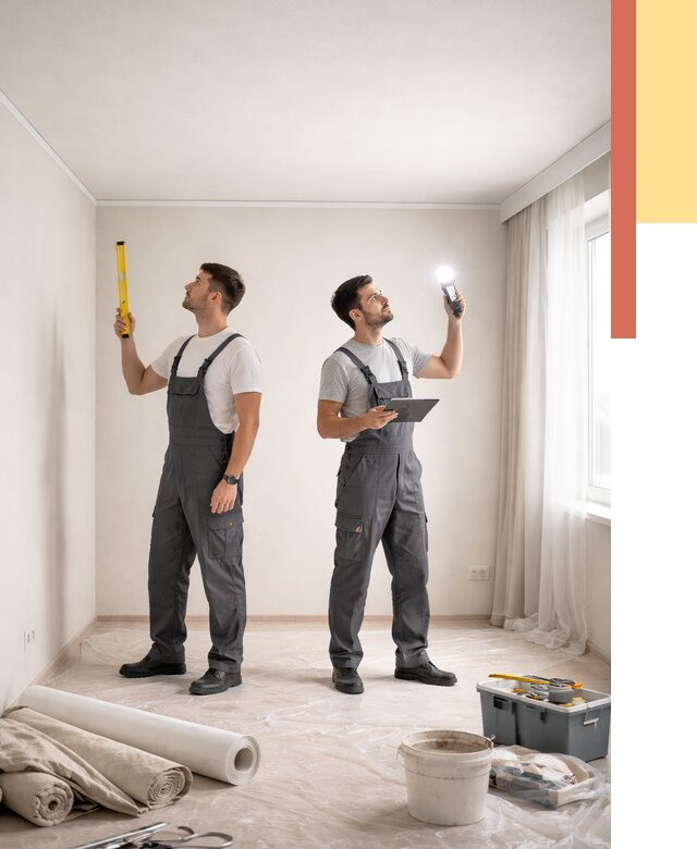 Отделка потолка в Кирове недорого от 777 руб/м2 | Услуги ОТДЕЛОЧНИК-Кри