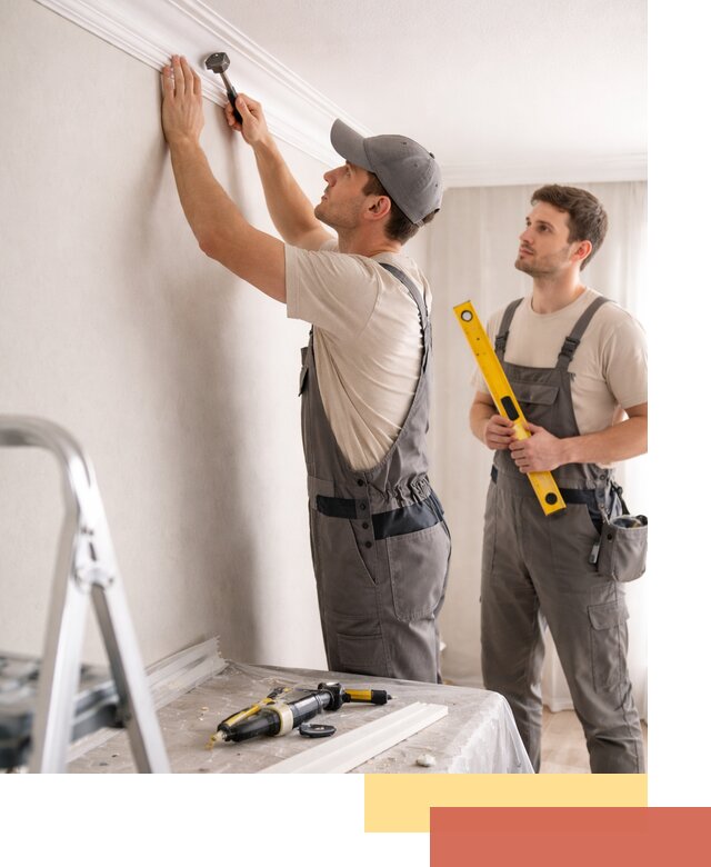 Монтаж потолочного плинтуса в Кирове качественно и быстро